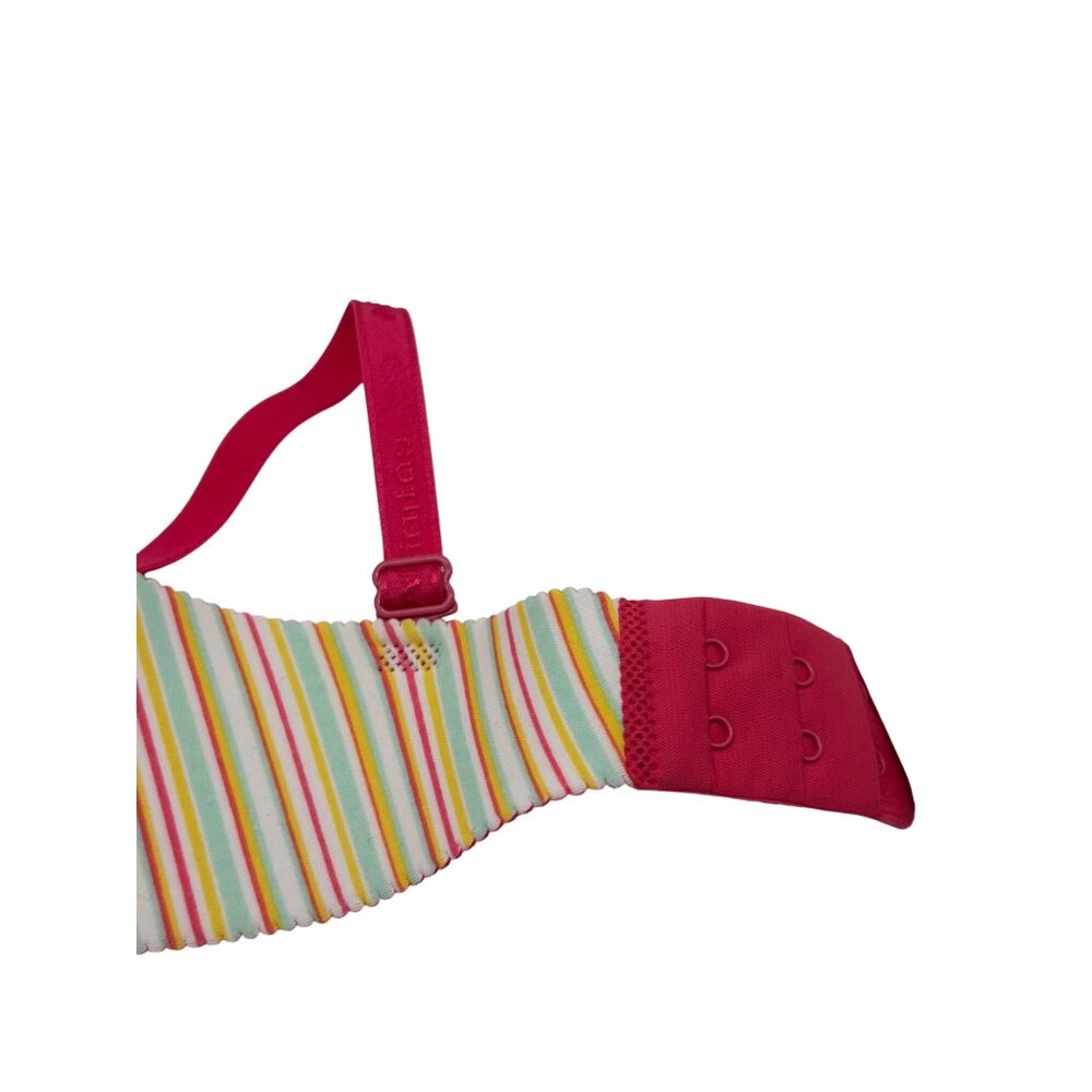 Affinitas Intimates Set of 2 Removable Straps Push-up bras, 34C, striped/brown - Picture 12 of 16